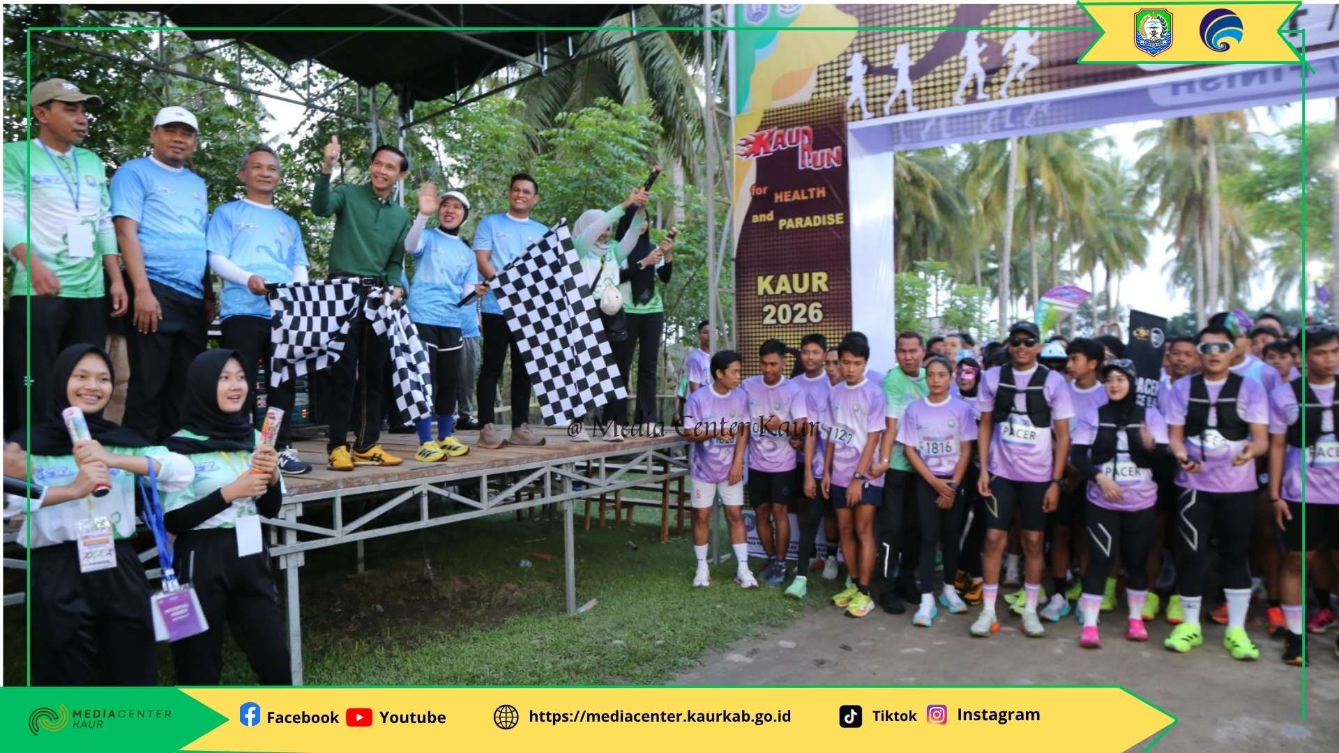 Event Lari Perdana KAURUN 5K 2026 Sukses Digelar, 2000 Runner Ikut Ambil Bagian