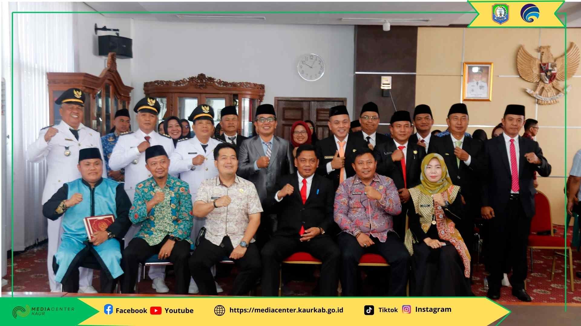 Gerbong Mutasi Pemkab Kaur Kembali Bergerak, 33 Pejabat Diambil Sumpah