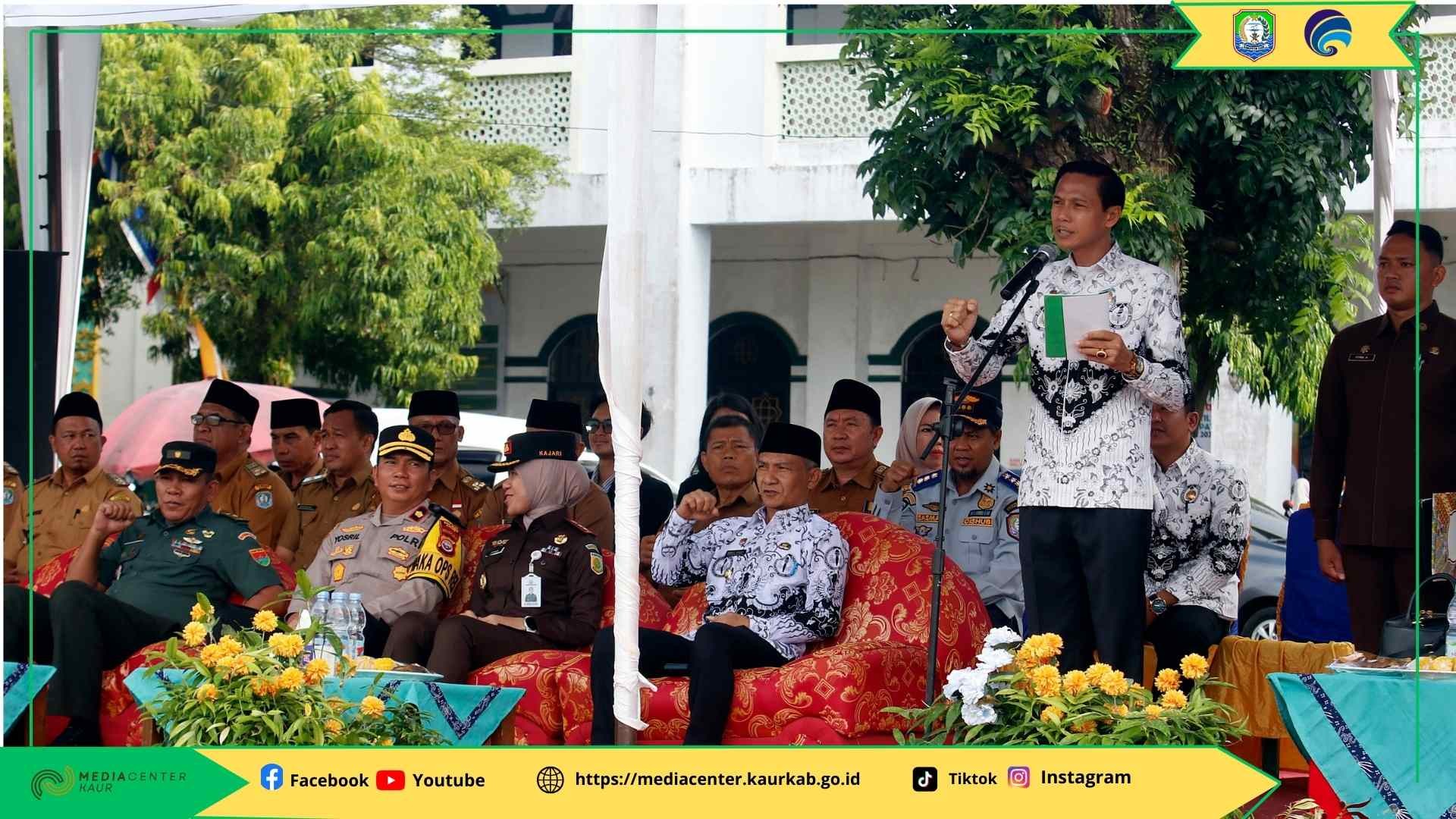 Jadi Irup HUT PGRI dan HGN, Bupati : Momentum dan Semangat Baru Untuk Pendidikan Lebih Berkualitas