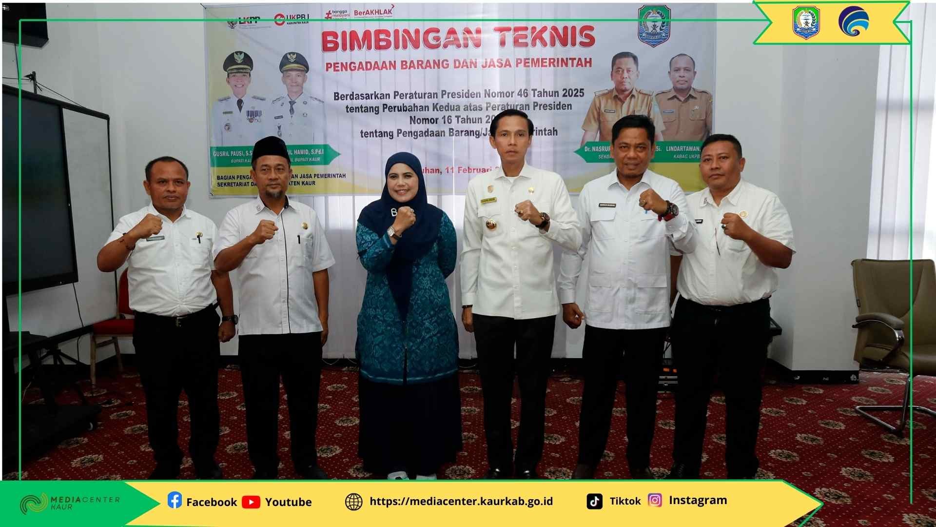 Tingkatkan Transparansi dan Kepatuhan Regulasi, UKPBJ Kaur Gelar Bimtek Pengadaan Barang/Jasa
