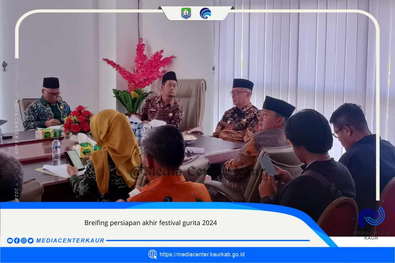 BRIEFING PERSIAPAN AKHIR FESTIVAL GURITA